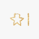 Star Sparkly Hoops