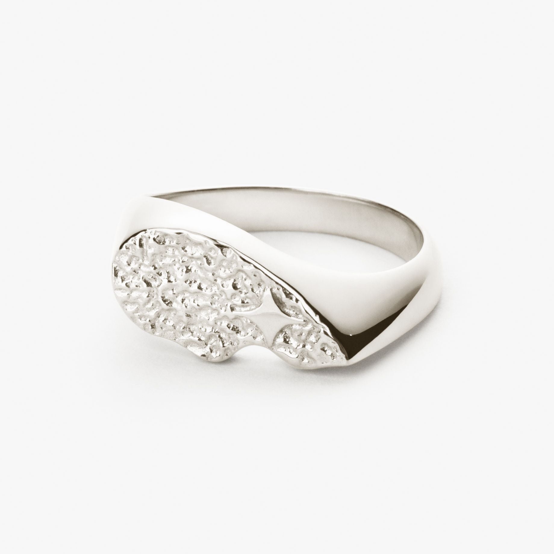 Textured BFF Sparkly Ring