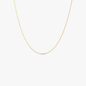 Small Twisted Sparkly Necklace