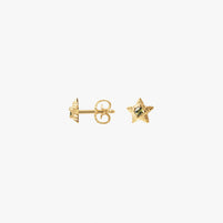 Sparkly Star Gem Stud Earrings