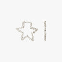 Star Sparkly Hoops