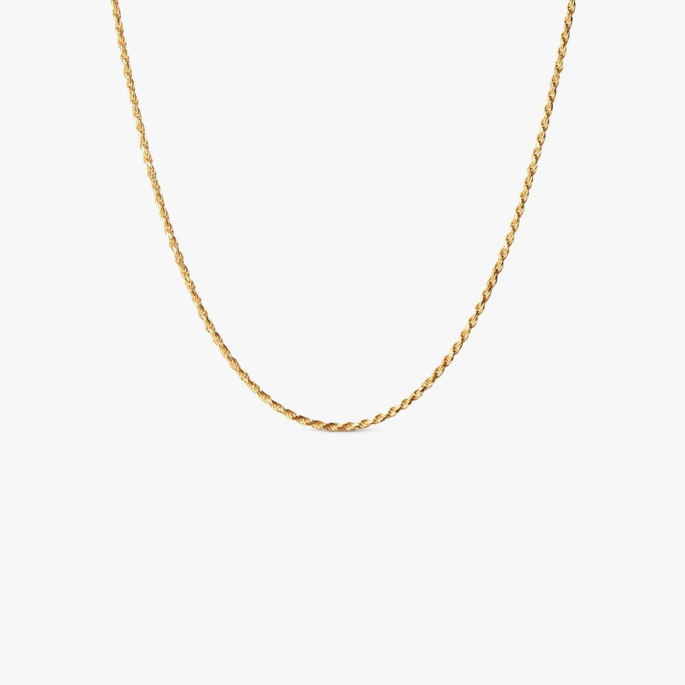 Large Twisted Sparkly Necklace