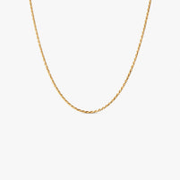 Large Twisted Sparkly Necklace