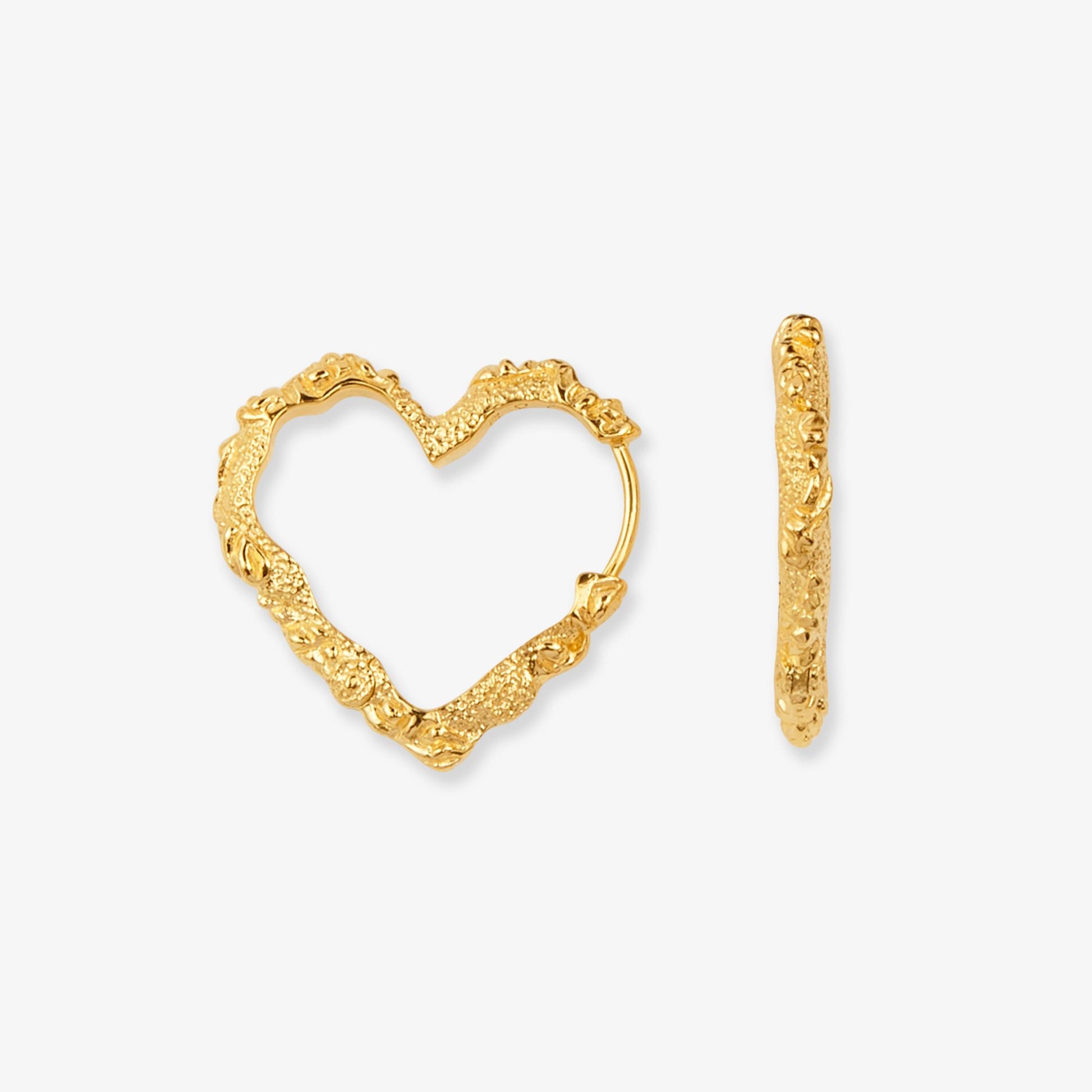 Heart Crush Hoops