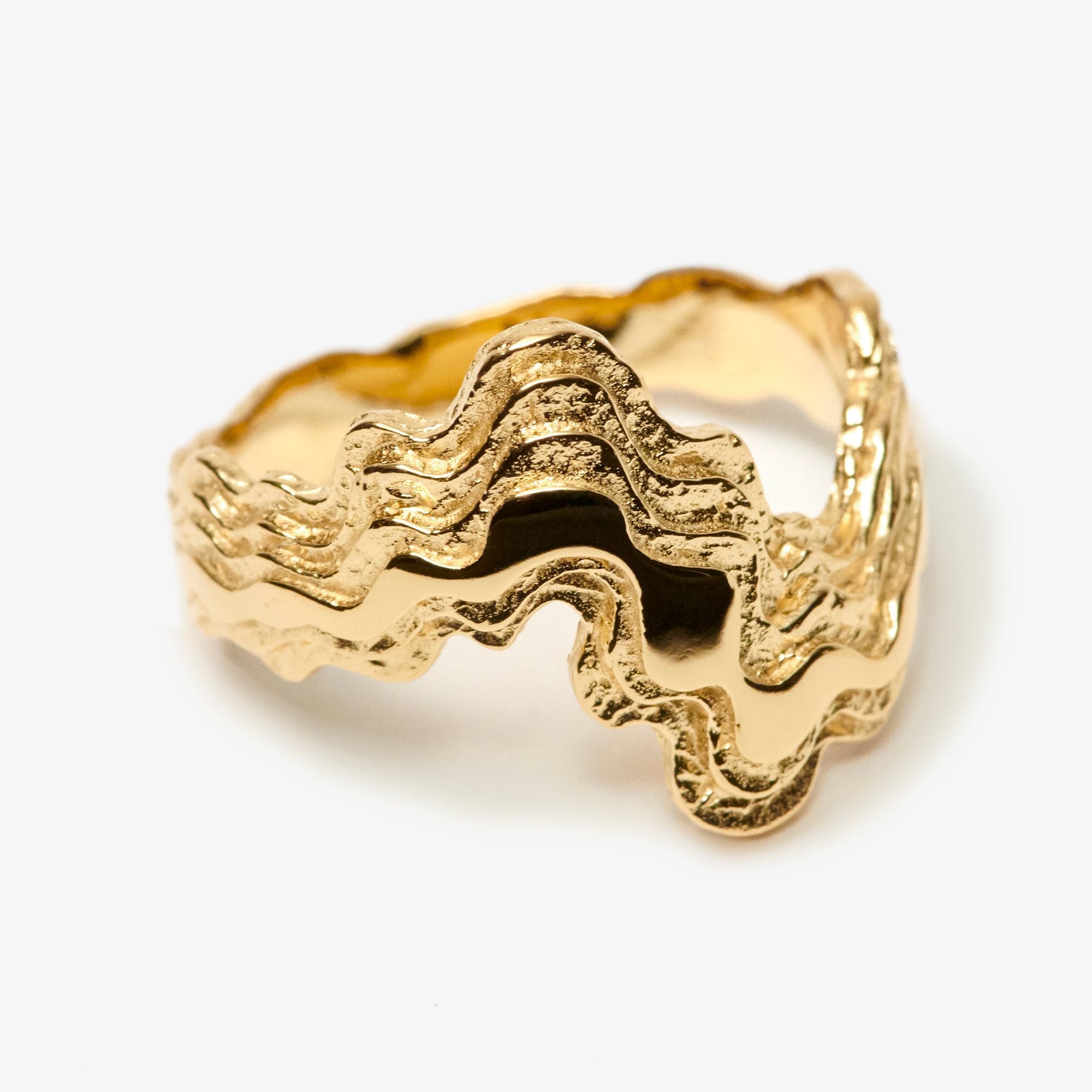 Mellan Blurry Layers Ring