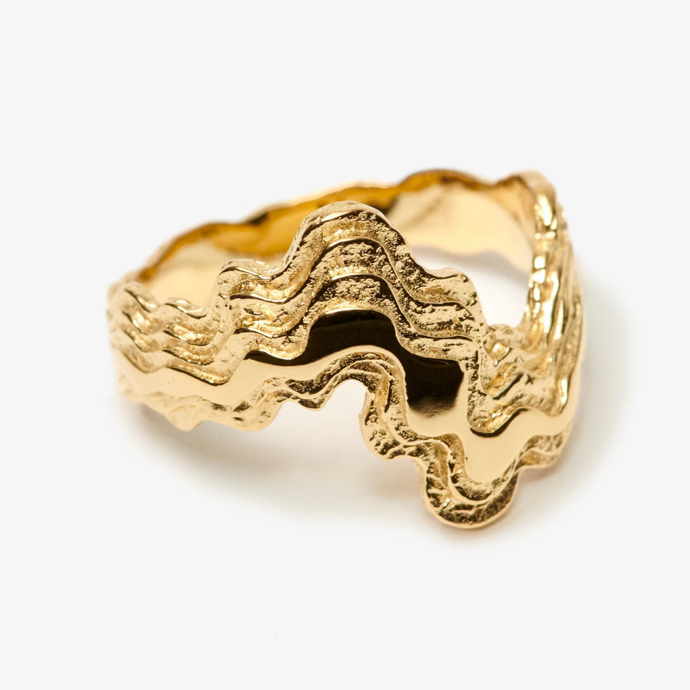 Mellan Blurry Layers Ring