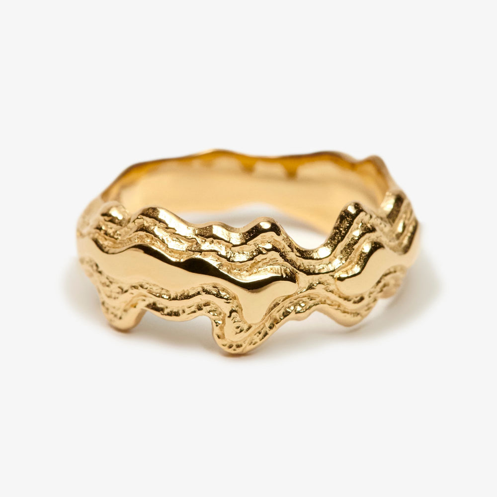Liten Blurry Layers Ring