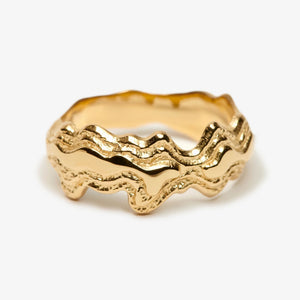 Liten Blurry Layers Ring