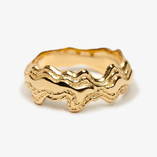 Liten Blurry Layers Ring