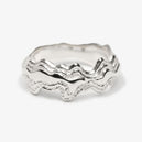 Liten Blurry Layers Ring