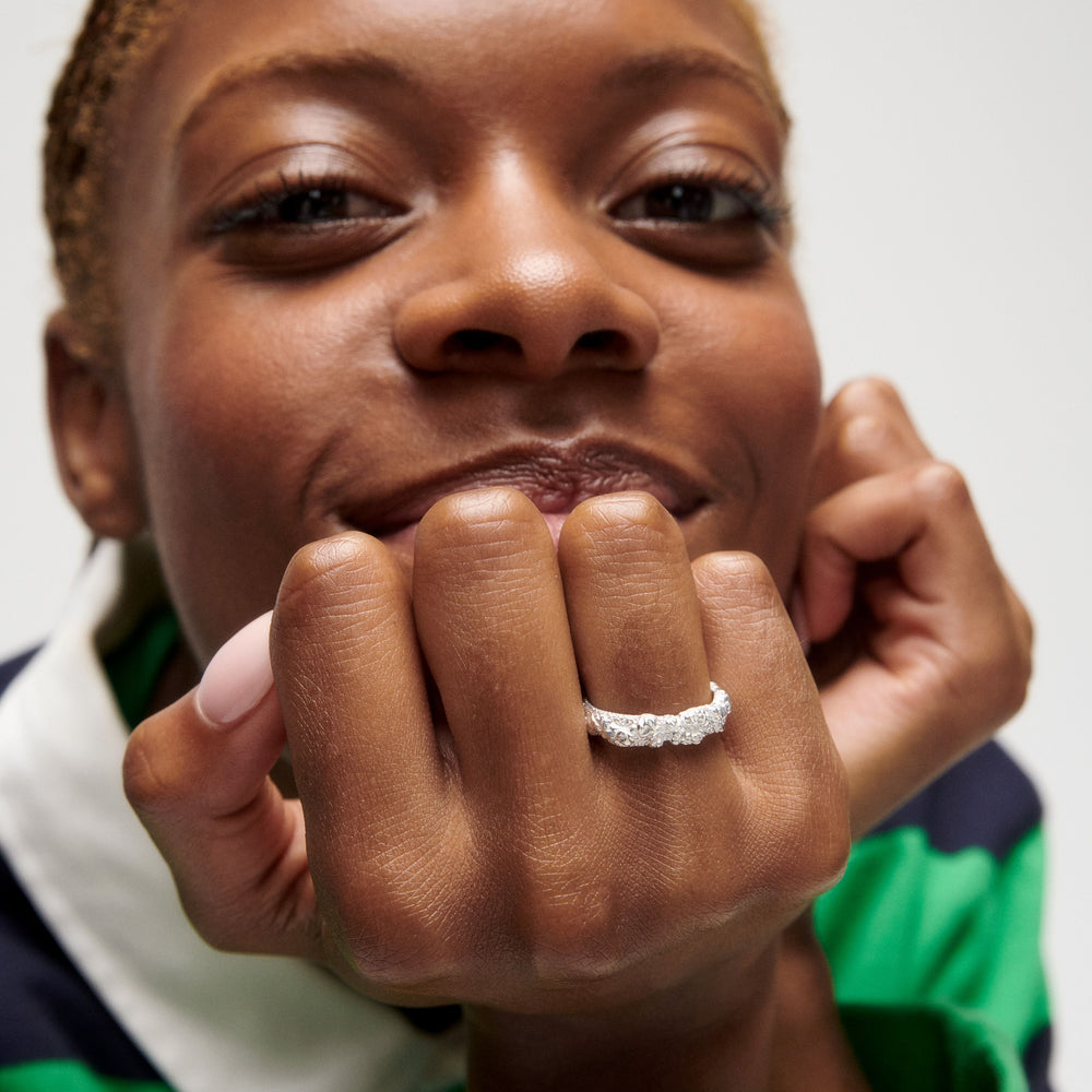 Stacking Crush Ring