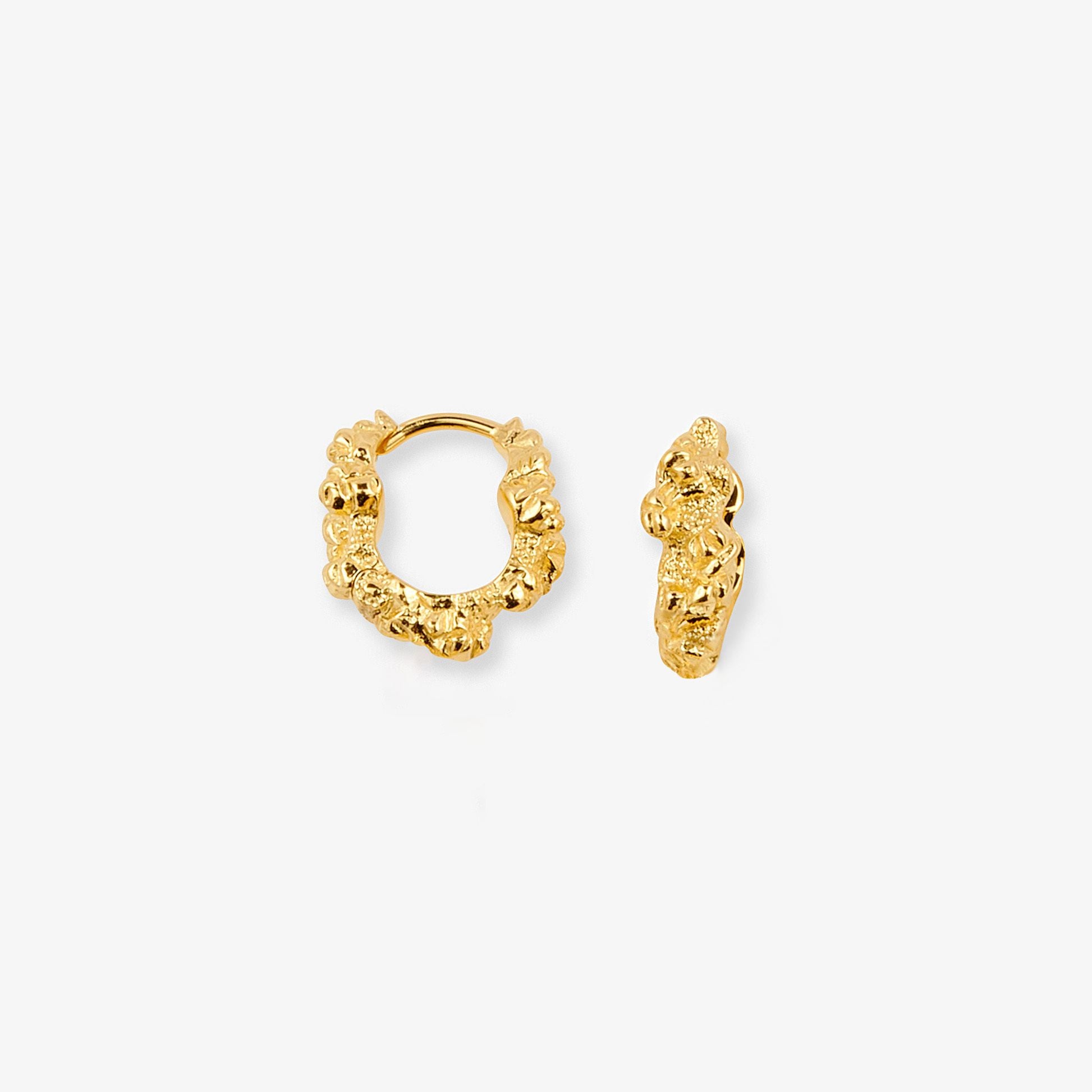 Small Levitate Crush Hoops