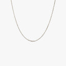 Large Twisted Sparkly Necklace
