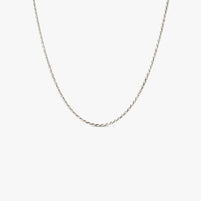 Large Twisted Sparkly Necklace