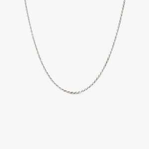 Large Twisted Sparkly Necklace