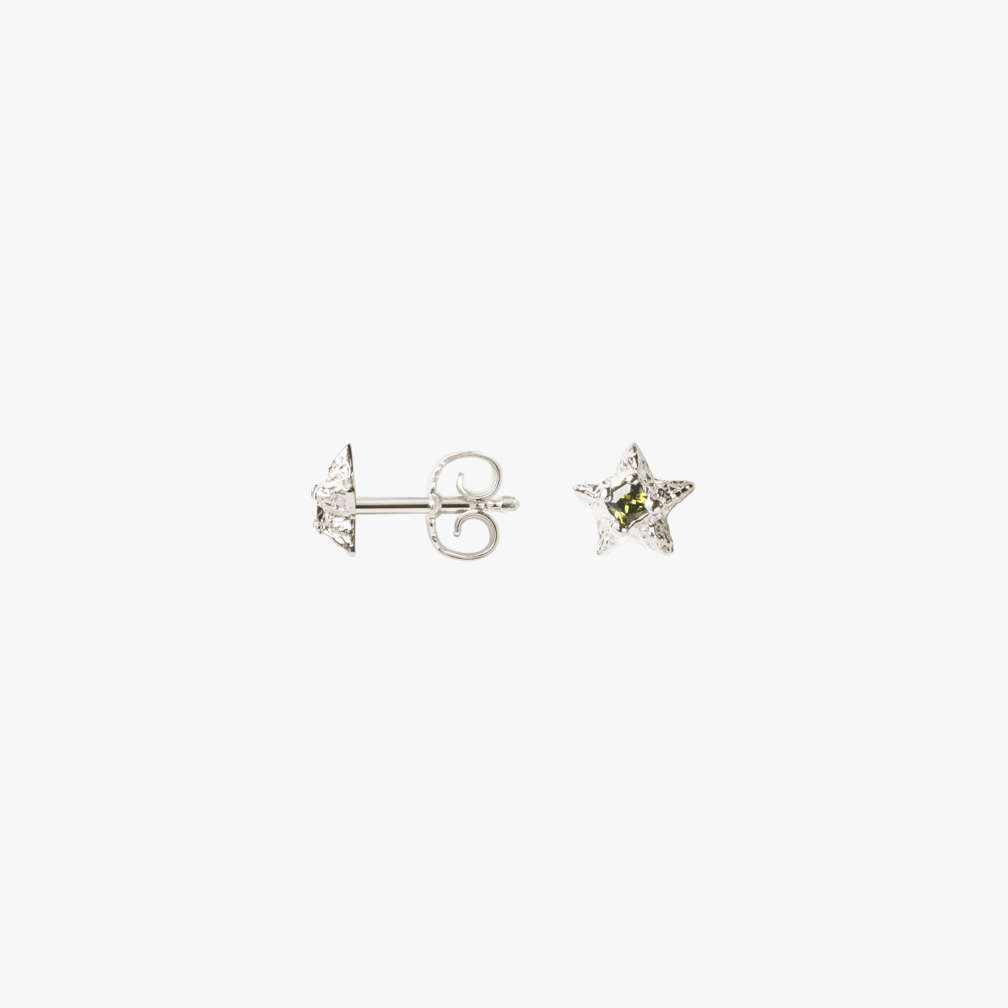 Sparkly Star Gem Stud Earrings