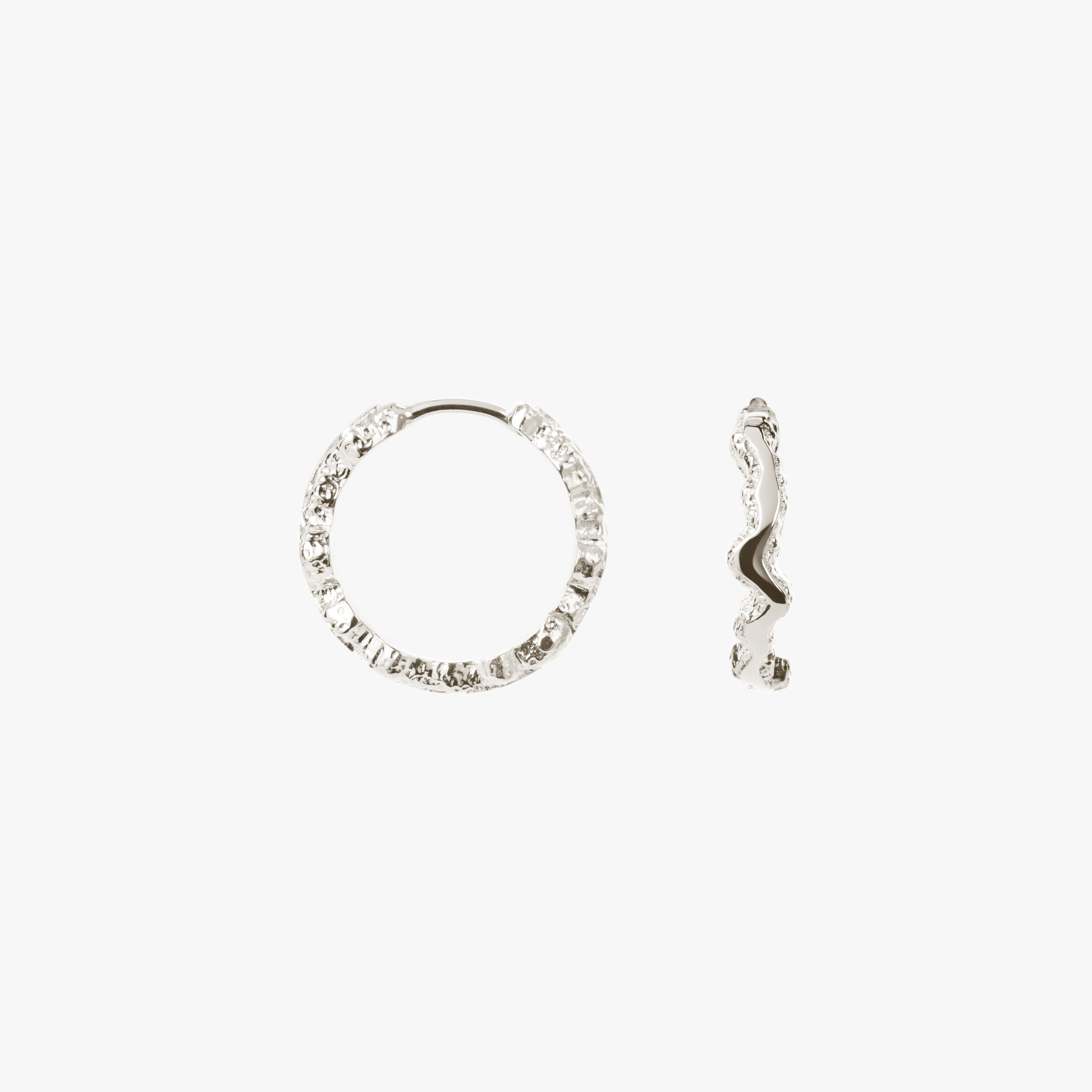 Small Shiny Sparkly Hoops