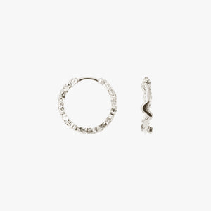 Small Shiny Sparkly Hoops
