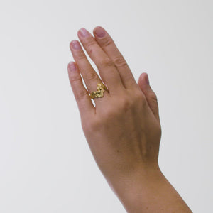 Mellan Blurry Layers Ring
