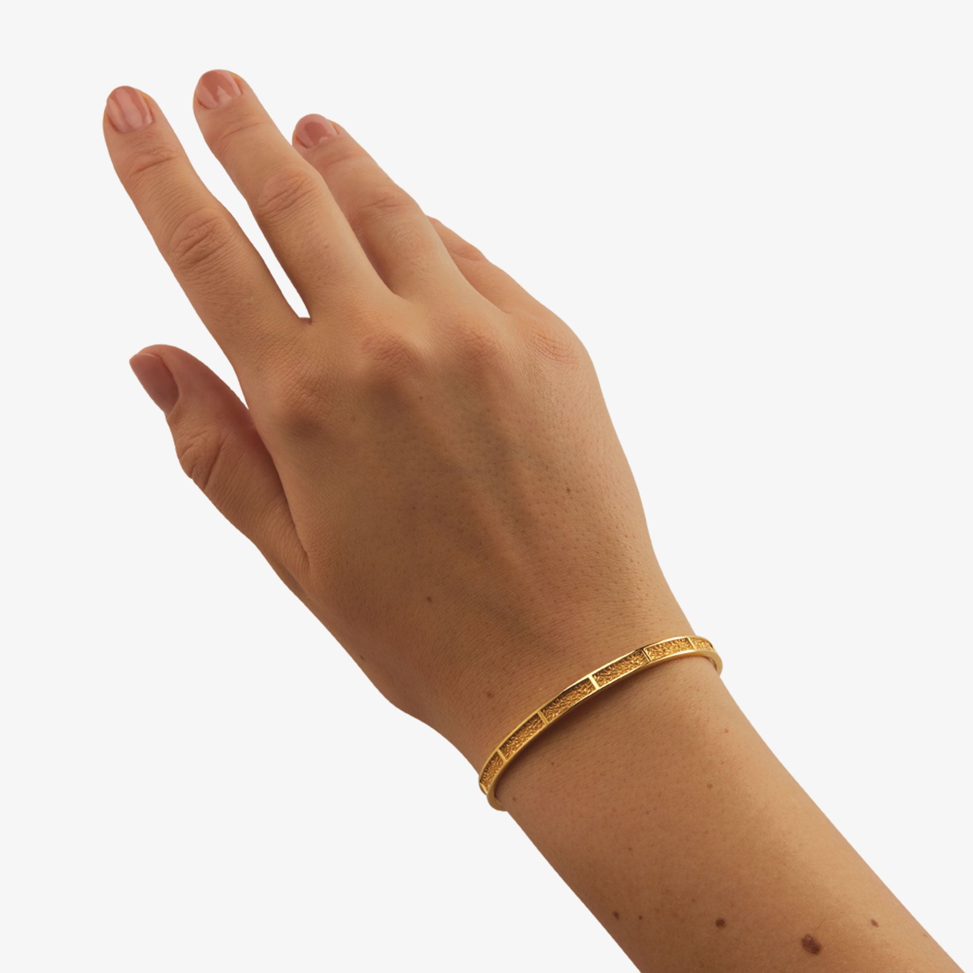 Liten Tekstur Armring